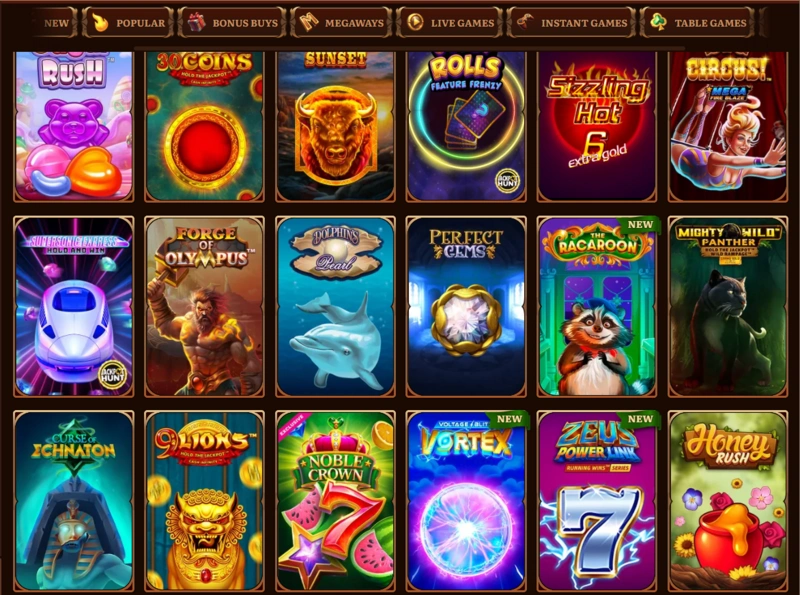 wildrobin games page